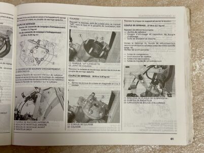 Honda CR 125 R 1994 Motocross Werkstatthandbuch Reparaturanleitung