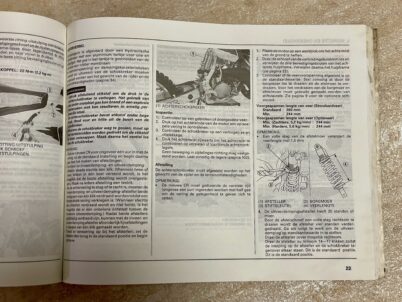 Honda CR 125 R 1994 Motocross Werkstatthandbuch Reparaturanleitung