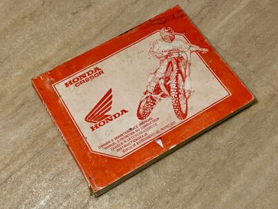 Honda CR 250 R 1994 Motocross Werkstatthandbuch Reparaturanleitung.