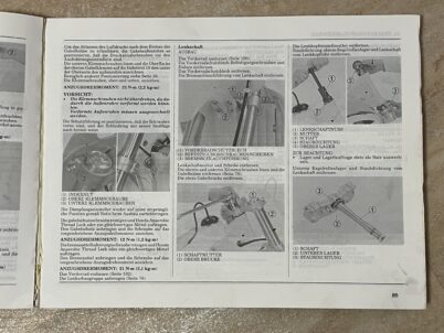 Honda CR 250 R 1994 Motocross Werkstatthandbuch Reparaturanleitung.