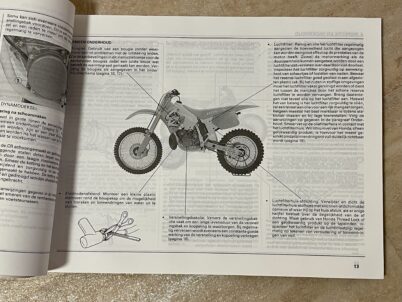 Honda CR 250 R 1994 Motocross Werkstatthandbuch Reparaturanleitung.