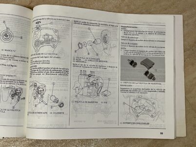 Honda CR 250 R 1994 Motocross Werkstatthandbuch Reparaturanleitung.