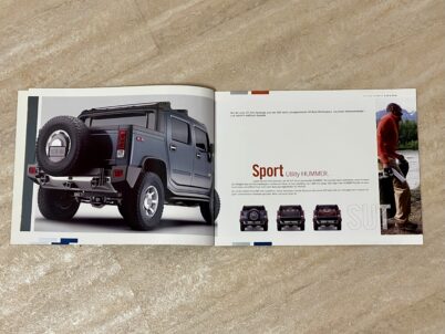 Hummer H2 Adventure SUV, Luxury SUV, Luxury SUT Prospekt