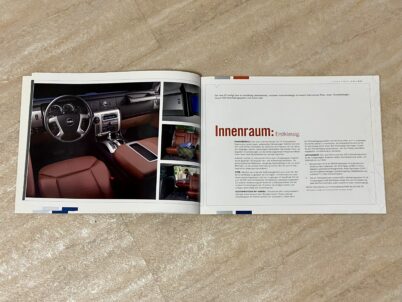 Hummer H2 Adventure SUV, Luxury SUV, Luxury SUT Prospekt