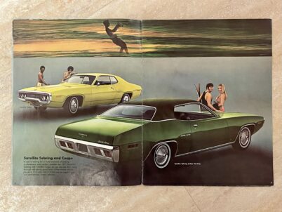 Plymouth Road Runner GTX und Satellite 1971 Prospekt