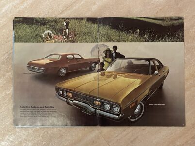 Plymouth Satellite 1971 Reklameschrift