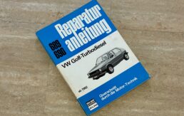 VW Golf I Turbodiesel Reparaturanleitung Bucheli 689 690, ab 1982