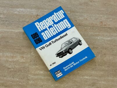 VW Golf I Turbodiesel Reparaturanleitung Bucheli 689 690, ab 1982