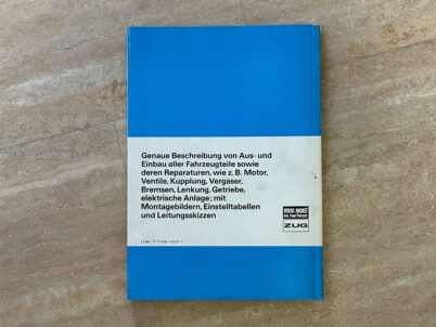 VW Golf I Turbodiesel Reparaturanleitung Bucheli 689 690, ab 1982