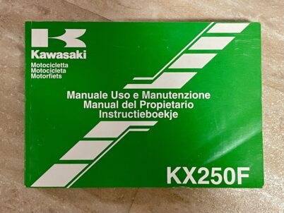 Kawasaki KX 250F MX Motocicleta Manual del Propietario IT ES NL 2006