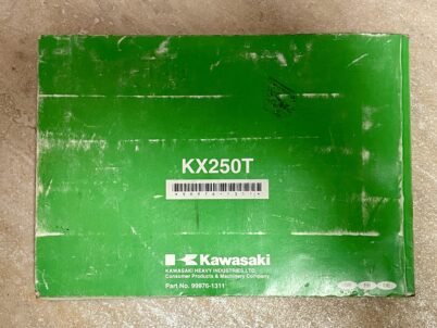 Kawasaki KX 250F MX Motorrad Betriebsanleitung 2006