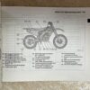 Kawasaki KX 250F MX Motorrad Betriebsanleitung 2006