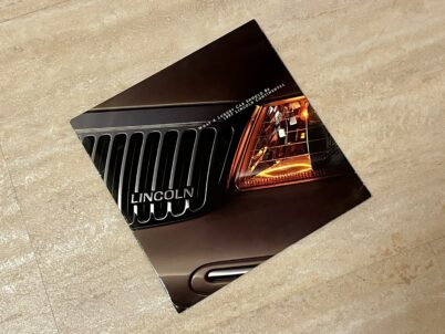Lincoln Continental Limousine 1997 Prospekt