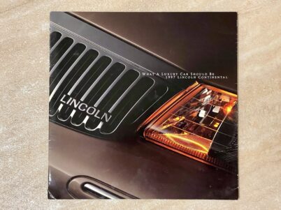 Lincoln Continental Limousine 1997 Prospekt