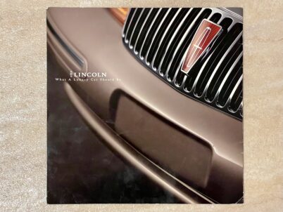 Lincoln Continental Limousine 1997 Prospekt