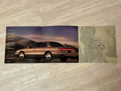 Lincoln Continental Limousine 1997 Prospekt