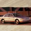 Lincoln Continental Limousine 1997 Prospekt