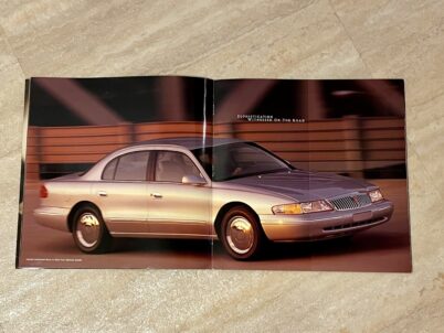 Lincoln Continental Limousine 1997 Prospekt