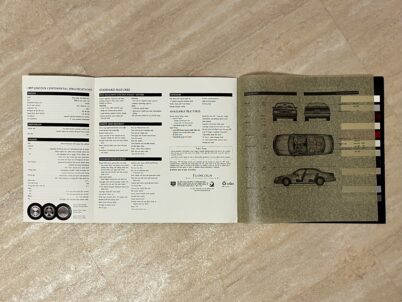 Lincoln Continental Limousine 1997 Prospekt