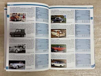 Oldtimer Katalog Nr. 19. Europas größter Oldtimerkatalog Verlag mit Olditax-Marktpreisen