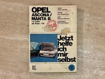 Opel Ascona und Opel Manta 1979 Werkstatthandbuch