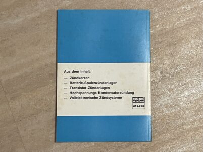 Reparaturanleitung von den Batterie-Zuendanlagen Nr. 297 Von Bruno Kierdor von dem Bucheli Verlag in Deutsch