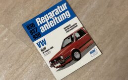 VW Golf Reparaturbuch 936 937 938 von Bucheli Verlag