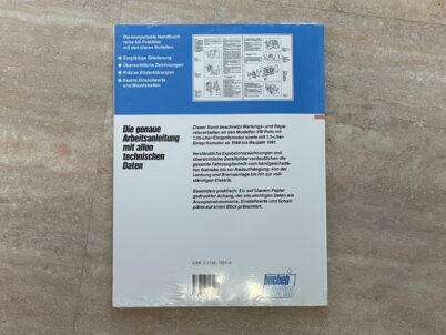 VW Polo Reparaturanleitung 1988 - 1991 Bucheli 1092 1093 1094