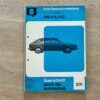 VW Typ 4 Bucheli Auto-Reparaturanleitung mit Maß- und Einstelltabelle Nr. 201