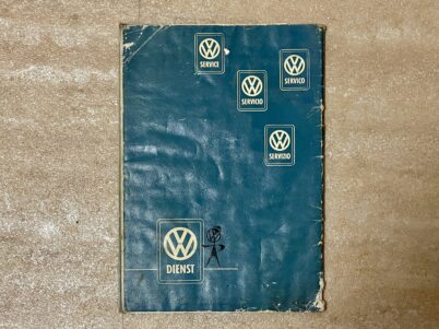 Volkswagen Kaefer Betriebsanleitung Bedienungsanleitung Limousine Cabriolet April ab 1954