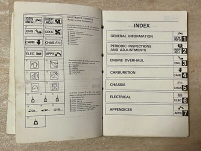 Yamaha TT600 Hardenduro Service Workshop Repair Manual Reparatur Werkstatthandbuch
