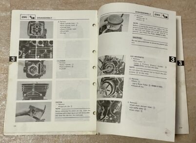 Yamaha TT600 Hardenduro Service Workshop Repair Manual Reparatur Werkstatthandbuch