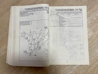 Yamaha YZ 250 1995 Reparaturbuch und Wartungshandbuch von Yamaha Motor Co. Ltd.