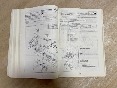 Yamaha YZ 250 1995 Reparaturbuch und Wartungshandbuch von Yamaha Motor Co. Ltd.