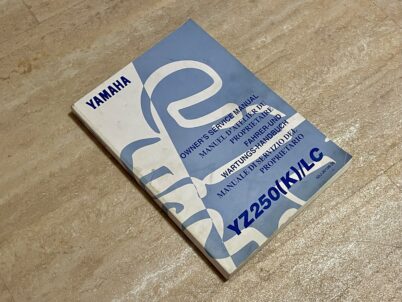 Yamaha YZ 250 Motocross Fahrerhandbuch Reparaturbuch 1998