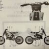 Yamaha YZ125 1989 Motocross FAHRER- UND WARTUNGSHANDBUCH DEMONTAGE UND MONTAGE AUSGABE