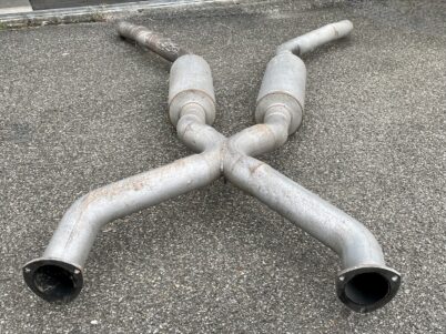 3 Zoll Dynomax X-Pipe 2-Rohrauspuffanlage V-Motoren 2