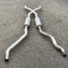 3 Zoll Dynomax X-Pipe 2-Rohrauspuffanlage V-Motoren 2