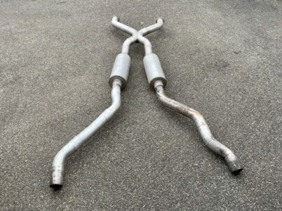 3 Zoll Dynomax X-Pipe 2-Rohrauspuffanlage V-Motoren 2