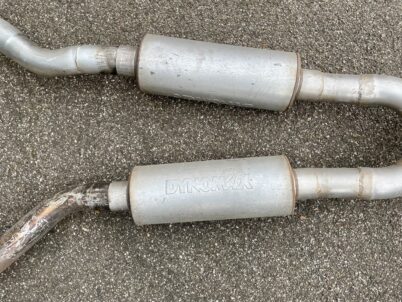 3 Zoll Dynomax X-Pipe 2-Rohrauspuffanlage V-Motoren 2