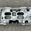 Edelbrock 7525 hochglanzpoliert Dual-Quad Air-Gap Ansaugspinne Chevrolet Small Block 55-86