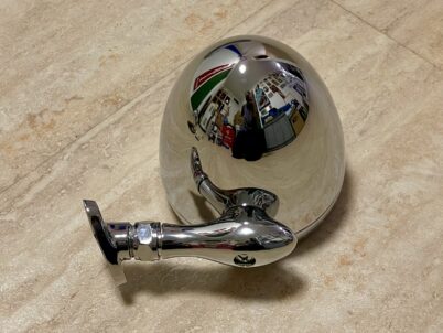 2 x Teardrop Dummy Spot Light DUMMY BULLET CHROME United Pacific AA142
