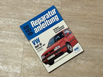 VW Golf ab 1991 1,4 1,8 2,0 Reparaturbuch Bucheli 1122 1123 1124