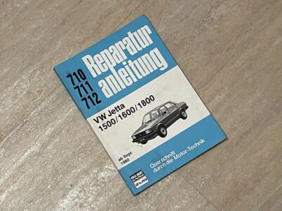 VW Jetta Reparaturanleitung ab 1980 Bucheli 710, 711 und 712