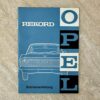 OPEL Rekord Betriebsanleitung 1964