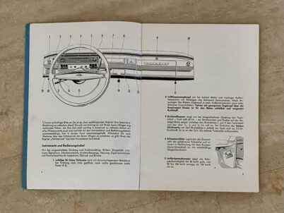 OPEL Rekord Betriebsanleitung 1964
