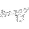 Stossstangen Halter hinten rechts Chevrolet Camaro 2014 2015