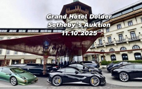 Auktion Sotheby’s Luxusfahrzeuge Grand Hotel Dolder 2025