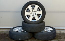 4 x Stahlfelgen 6.5xR16 Chevrolet Opel M&S 205/60R16