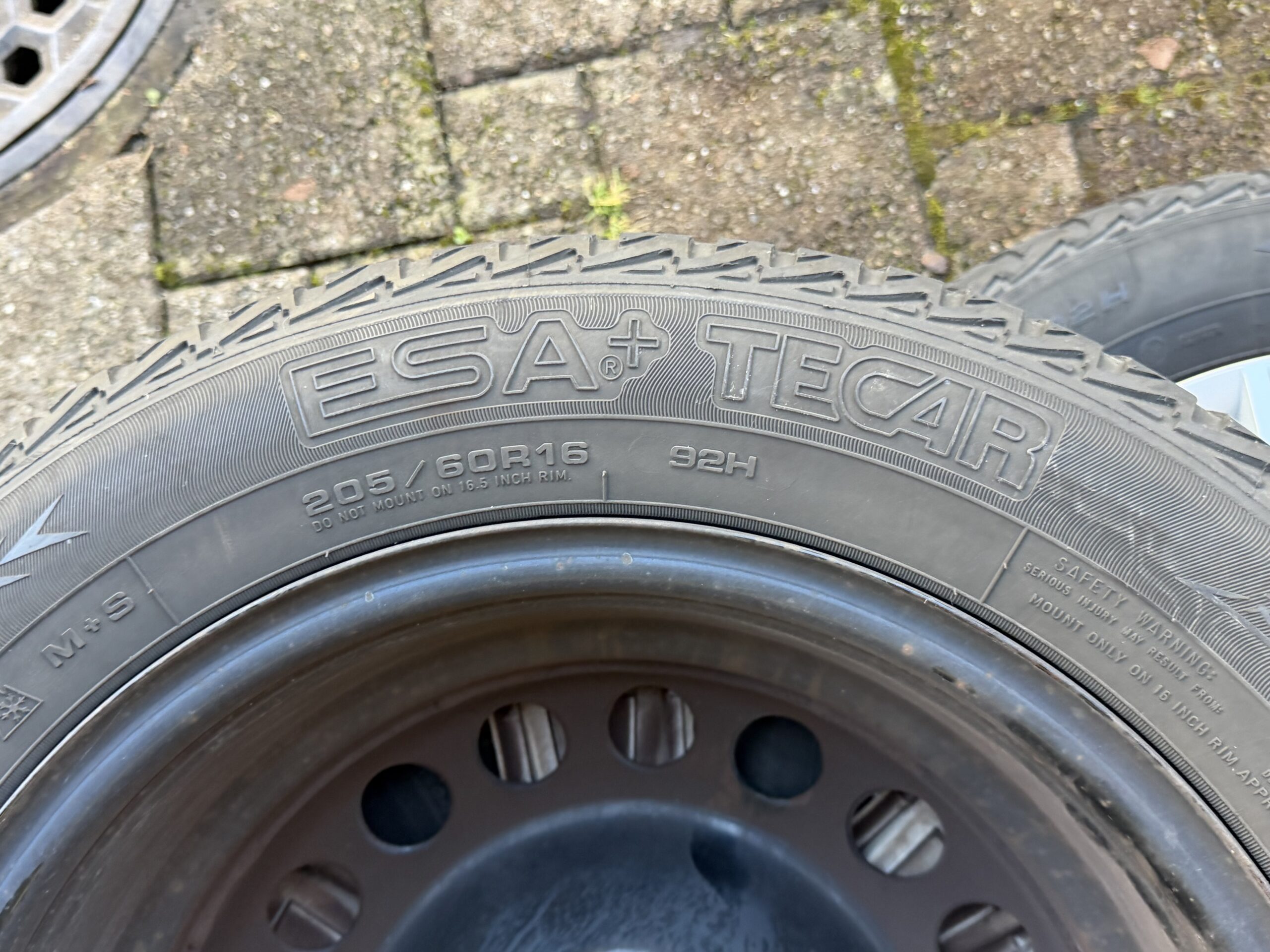 4 x Stahlfelgen 6.5xR16 Chevrolet Opel 7 4 x Stahlfelgen 6.5xR16 Chevrolet Opel M&S 205/60R16